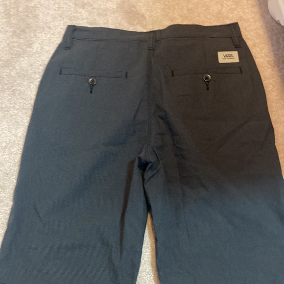 VANS Grey Jean Shorts - Picture 2 of 4